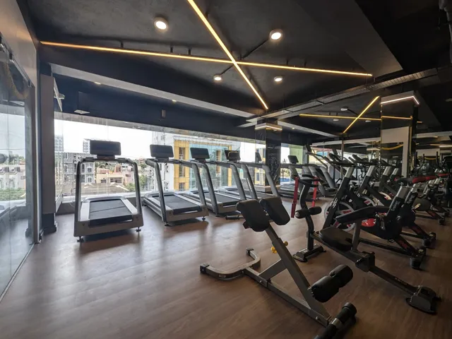 Cardio equipment in the gym