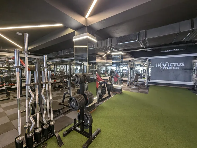 Functional training area inside Invictus Fitness